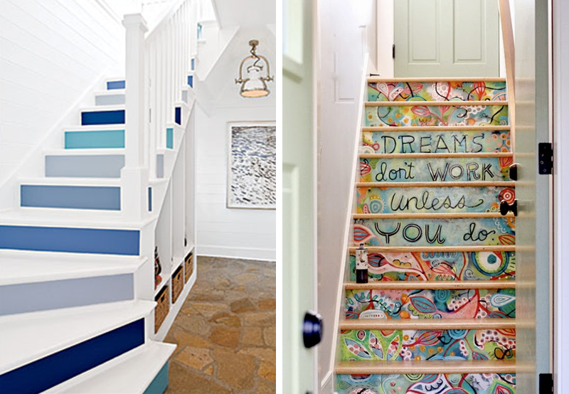 20 idées déco pour relooker votre escalier bnbstaging le blog Bureau Escalier inspiration