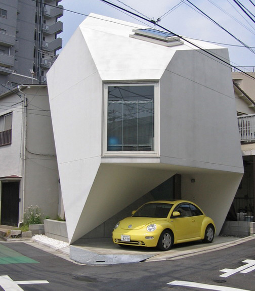 Maison en forme d'origami