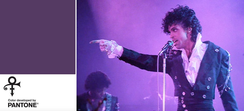 Nouvelle couleur Pantone en hommage a Prince